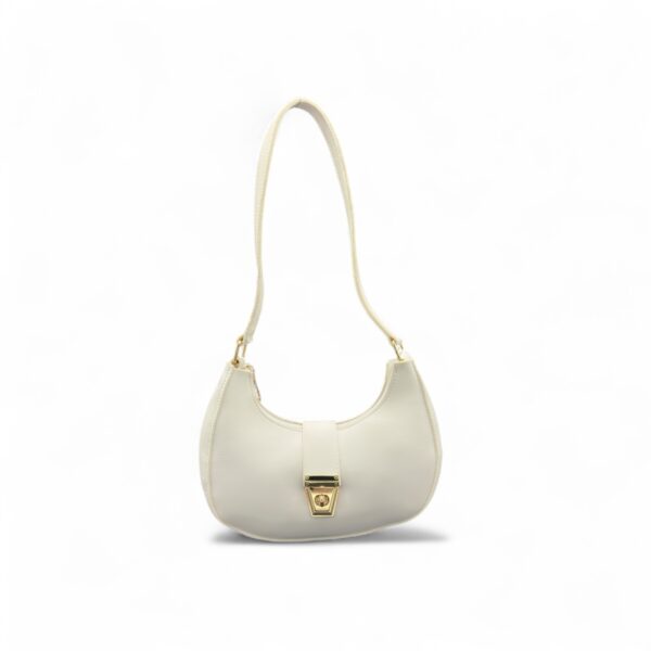 Elegant shoulder bag with Golden clasp, perfect for modern fashion